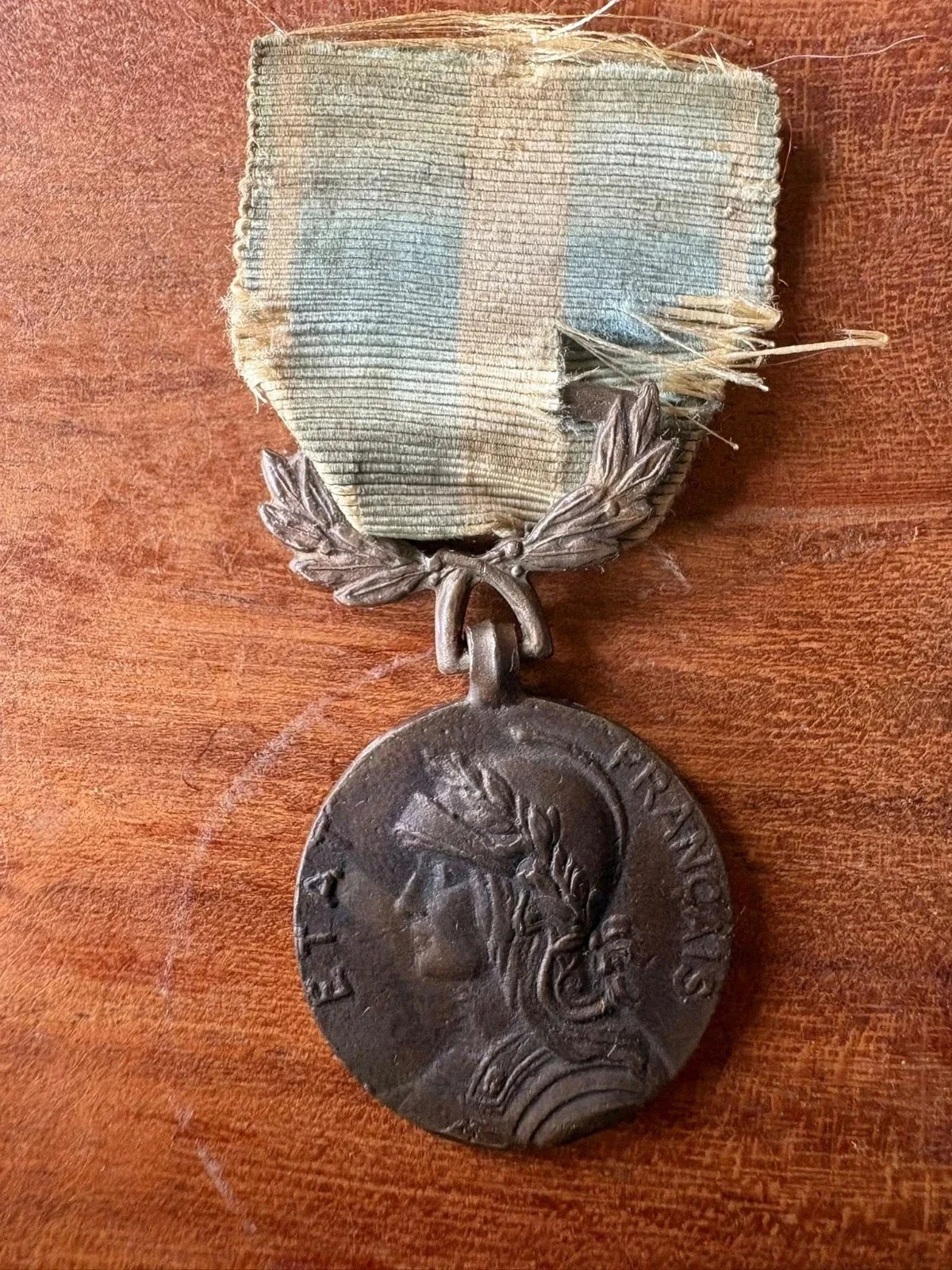 Médaille coloniale de l'état français en laiton
