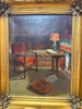 Toile ancienne nature morte authentique