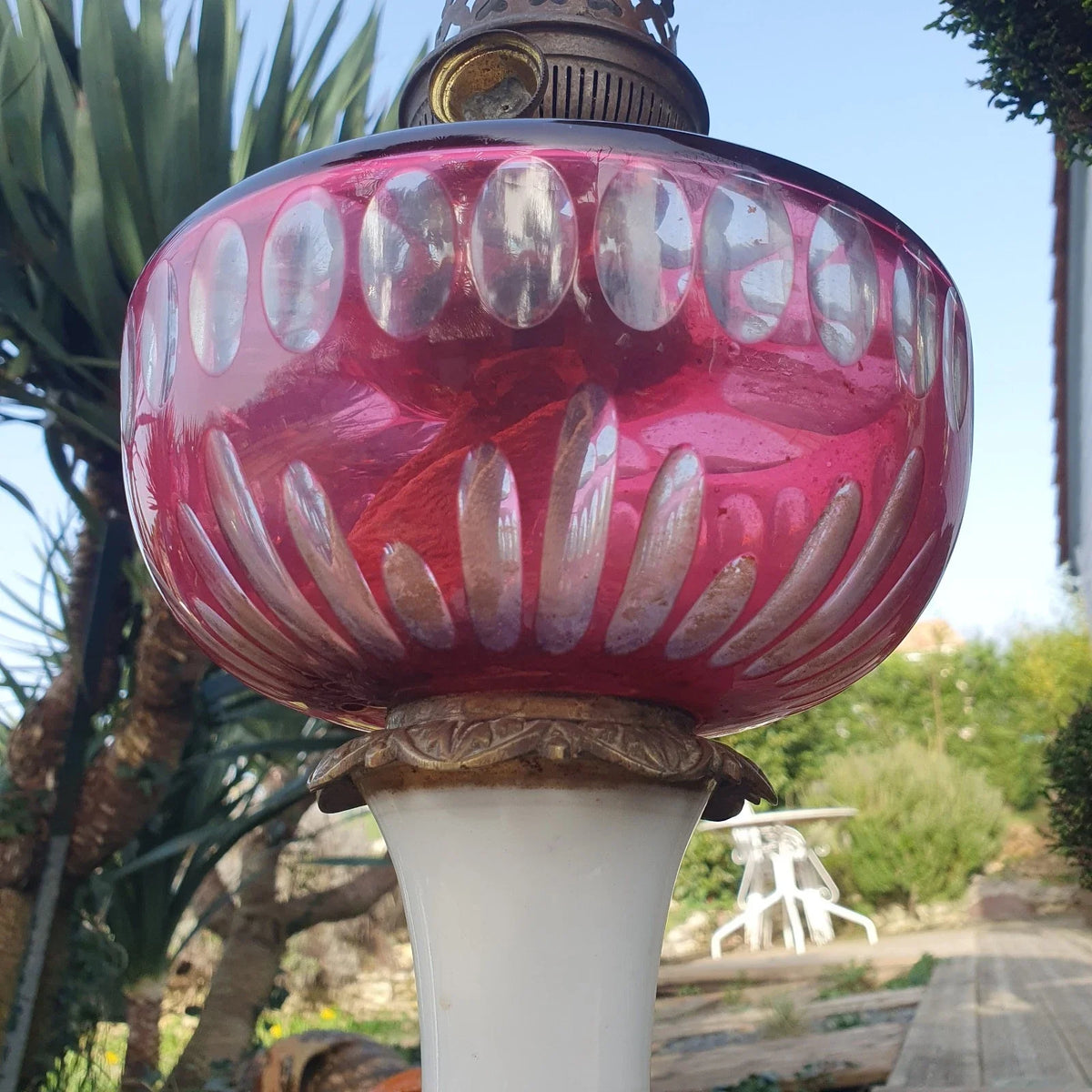 Ancienne lampe à pétrole