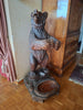 Sculpture ancien en bois ours