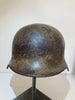 Casque allemand camouflé Normandie
