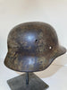 Casque allemand camouflé Normandie