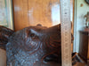 Sculpture ancien en bois ours