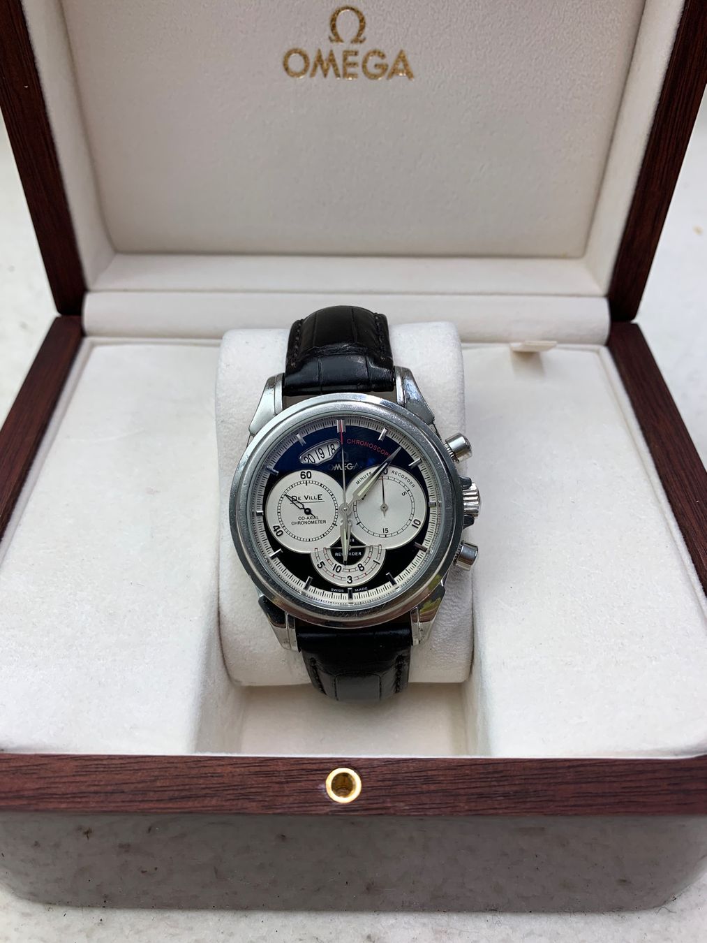Montre Omega De Ville Co-Axial Chronographe Rattrapante automatique