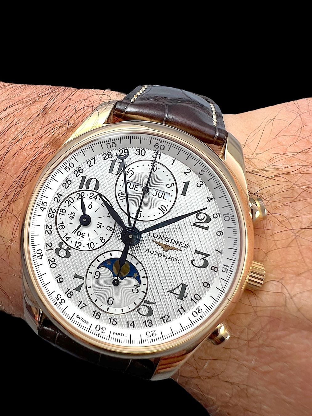Montre Longines Master Collection Calendrier Complet de 2012