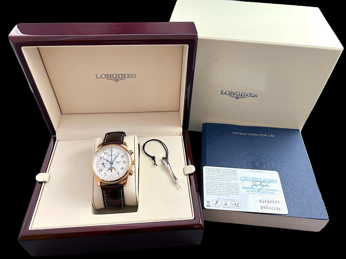 Montre Longines Master Collection Calendrier Complet de 2012
