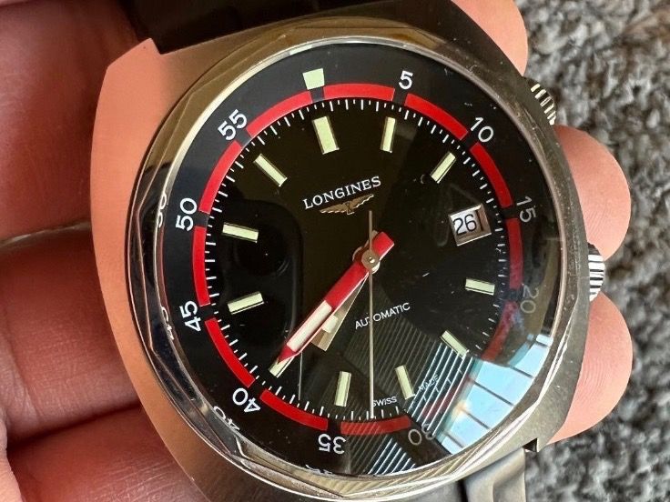 La Longines Legendary Diver Supercompressor 1970 Re-Edition
