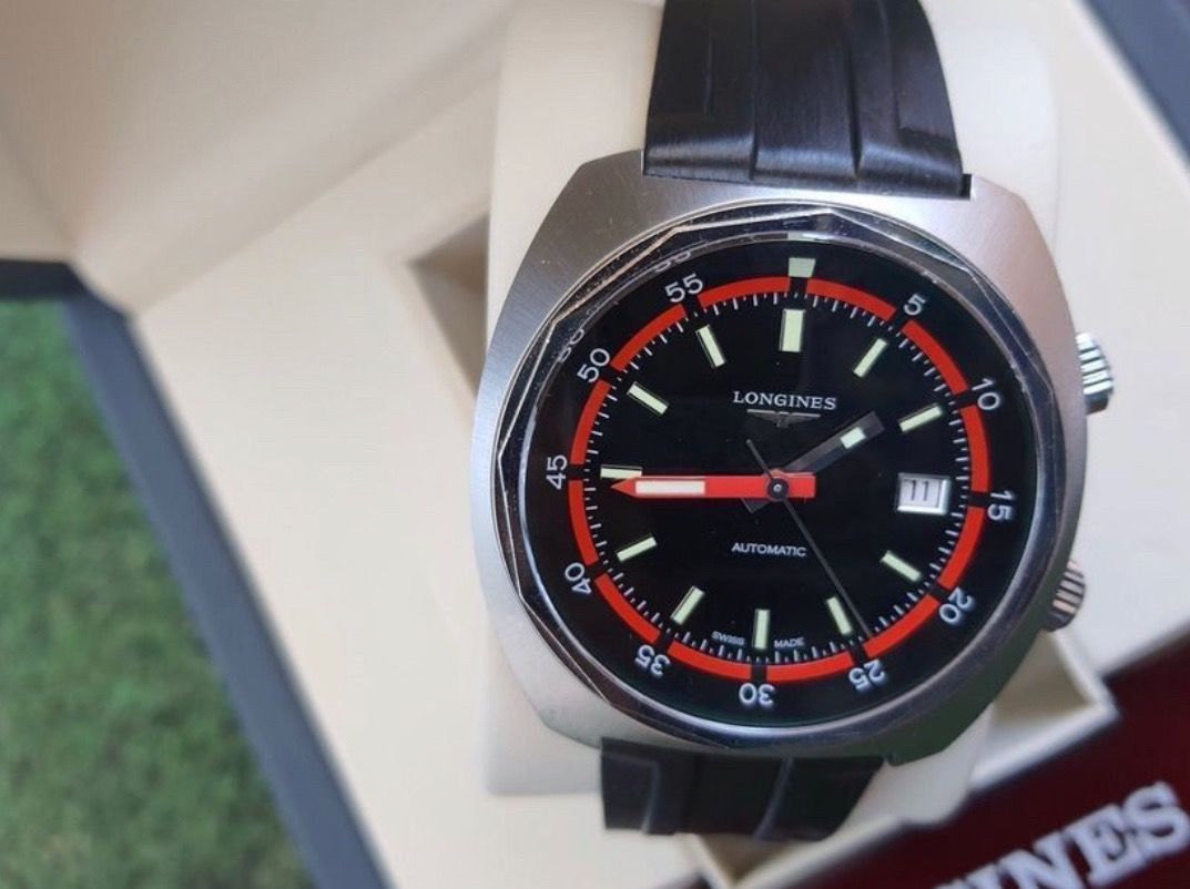 La Longines Legendary Diver Supercompressor 1970 Re-Edition
