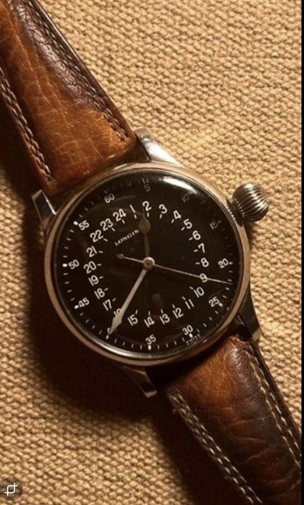 Montre Longines Swissair vintage d'occasion vers 1955