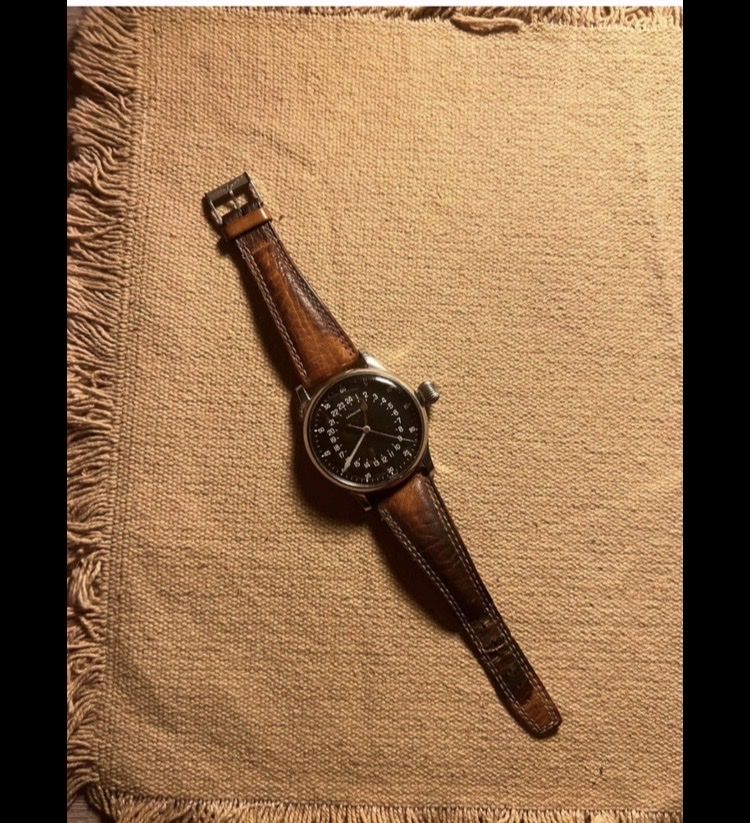 Montre Longines Swissair vintage d'occasion vers 1955