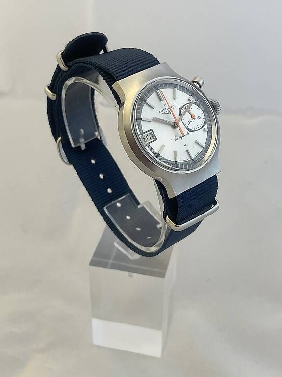 Montre vintage Longines Conquest Chronograph édition spéciale Jeux olympiques Munich 1972