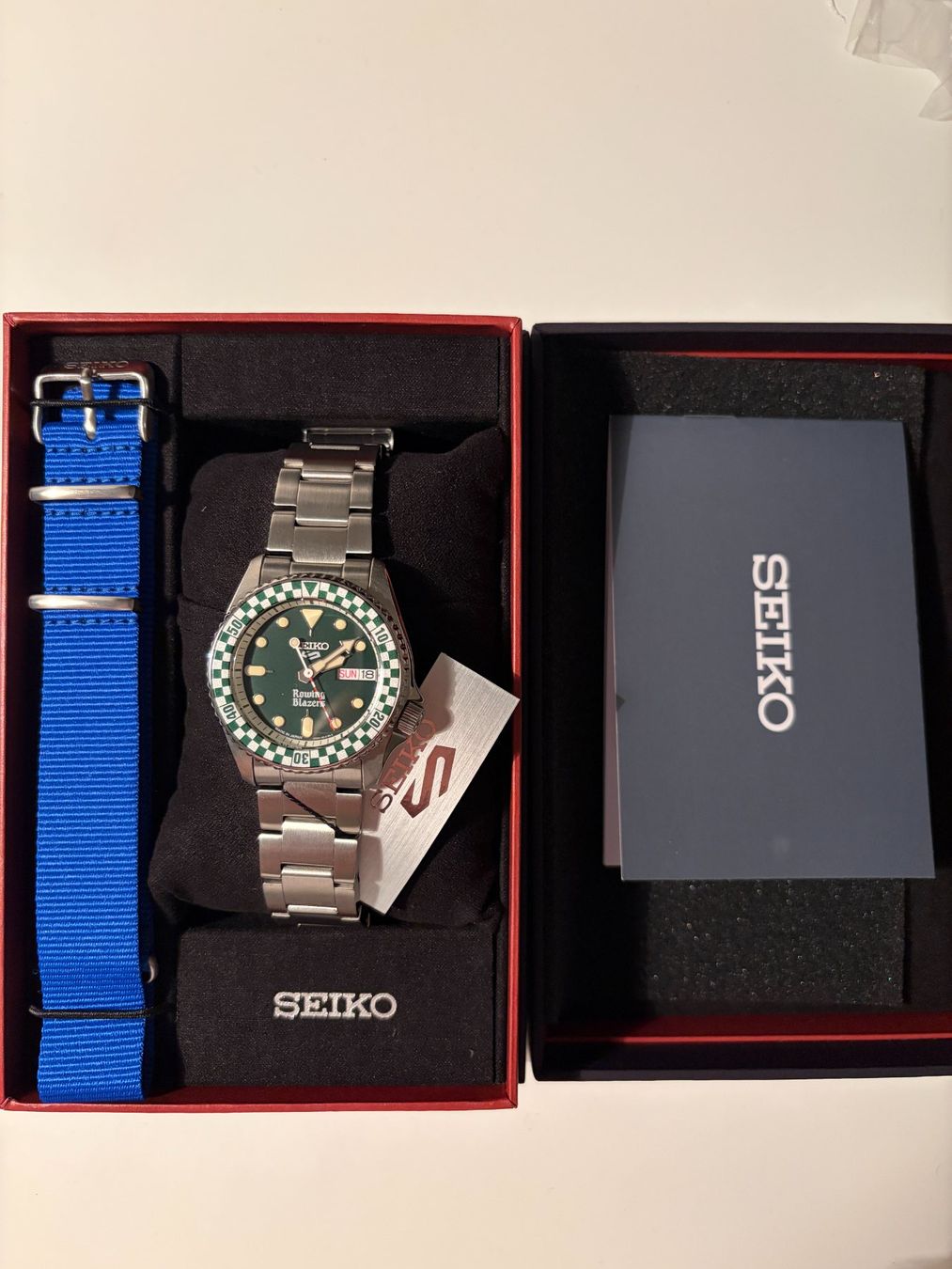 Collaboration exclusive Seiko × Rowing Blazers × Wind Vintage Montre de collection