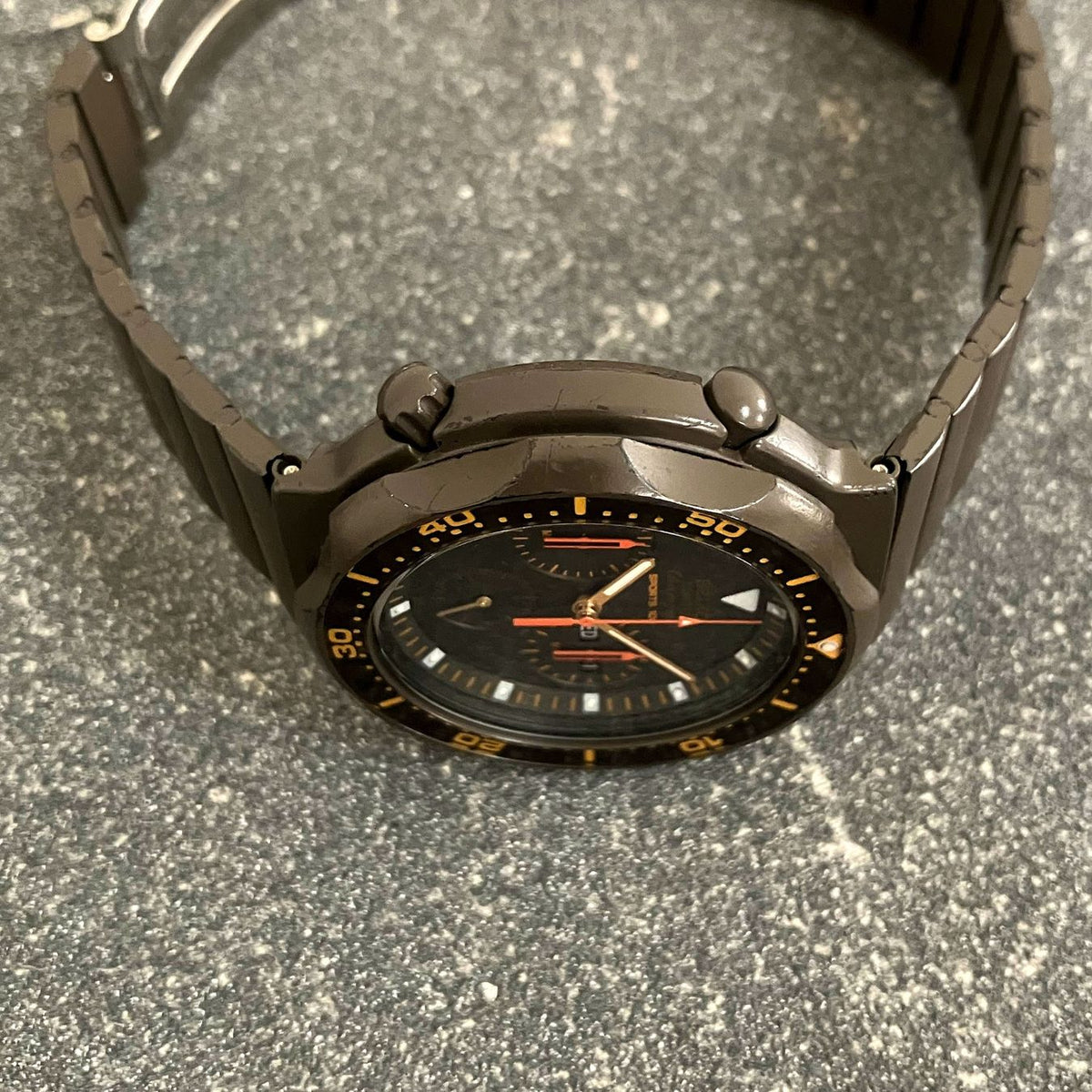 Chronographe SEIKO SPORTS 100 signé Giugiaro Design