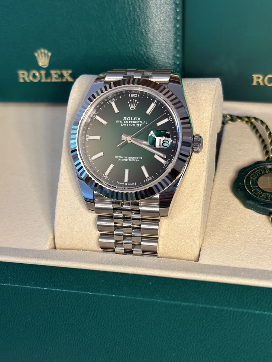 La Rolex Datejust 41mm Green Ombré 2026