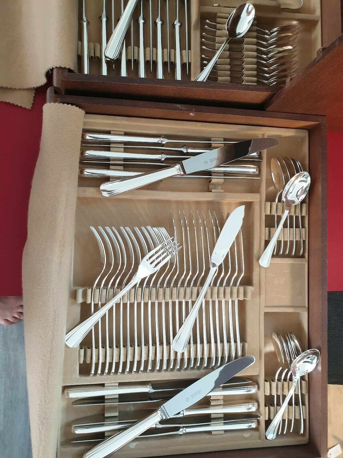 Ménagère de 182 pièces d'époque Christofle