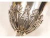 Calice en argent massif vermeil et rubis, 19e