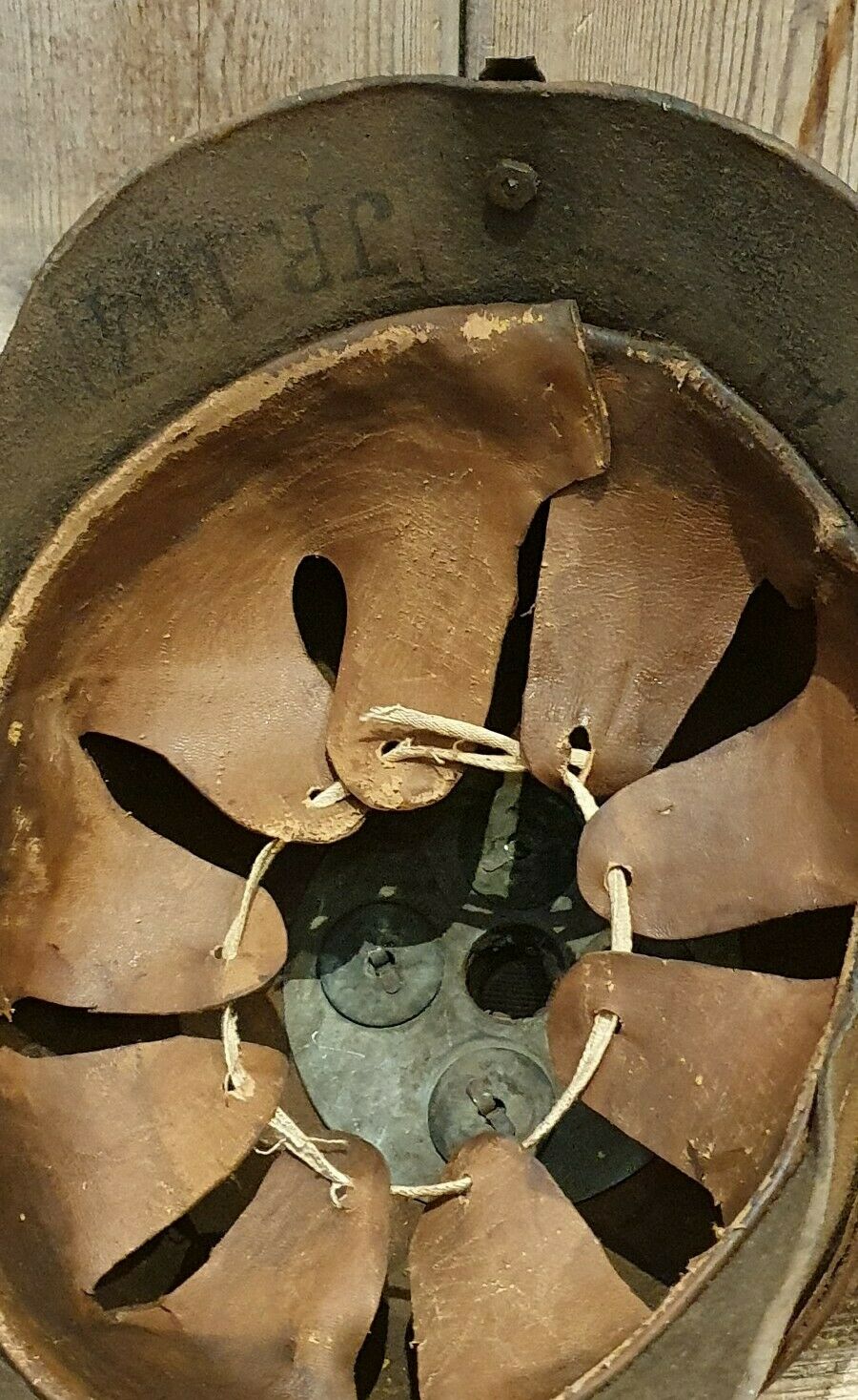 Casque ancien allemand