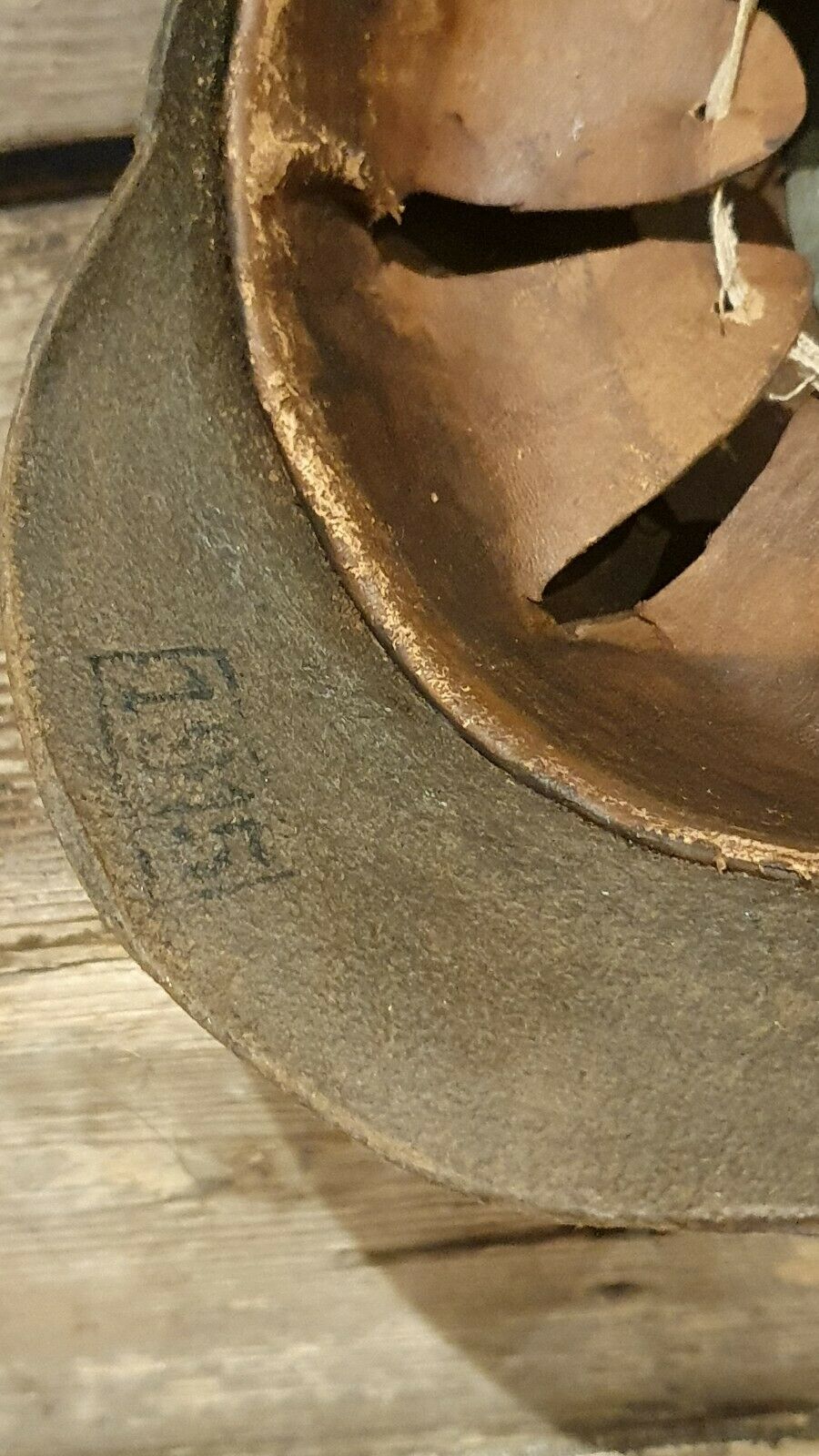 Casque ancien allemand