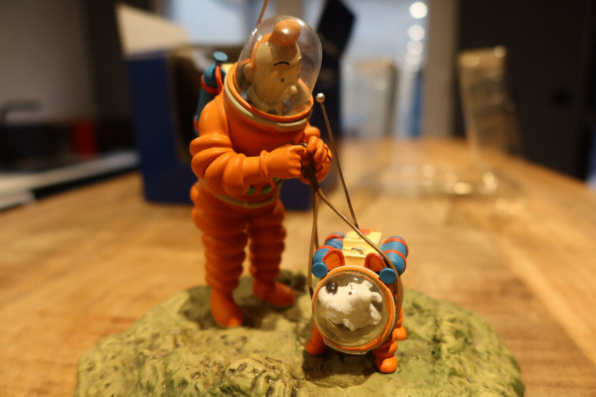 Figurine Tintin Moulinsart Objectif Lune