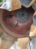 Casque à pointe modèle 1915 en cuir et métal gris