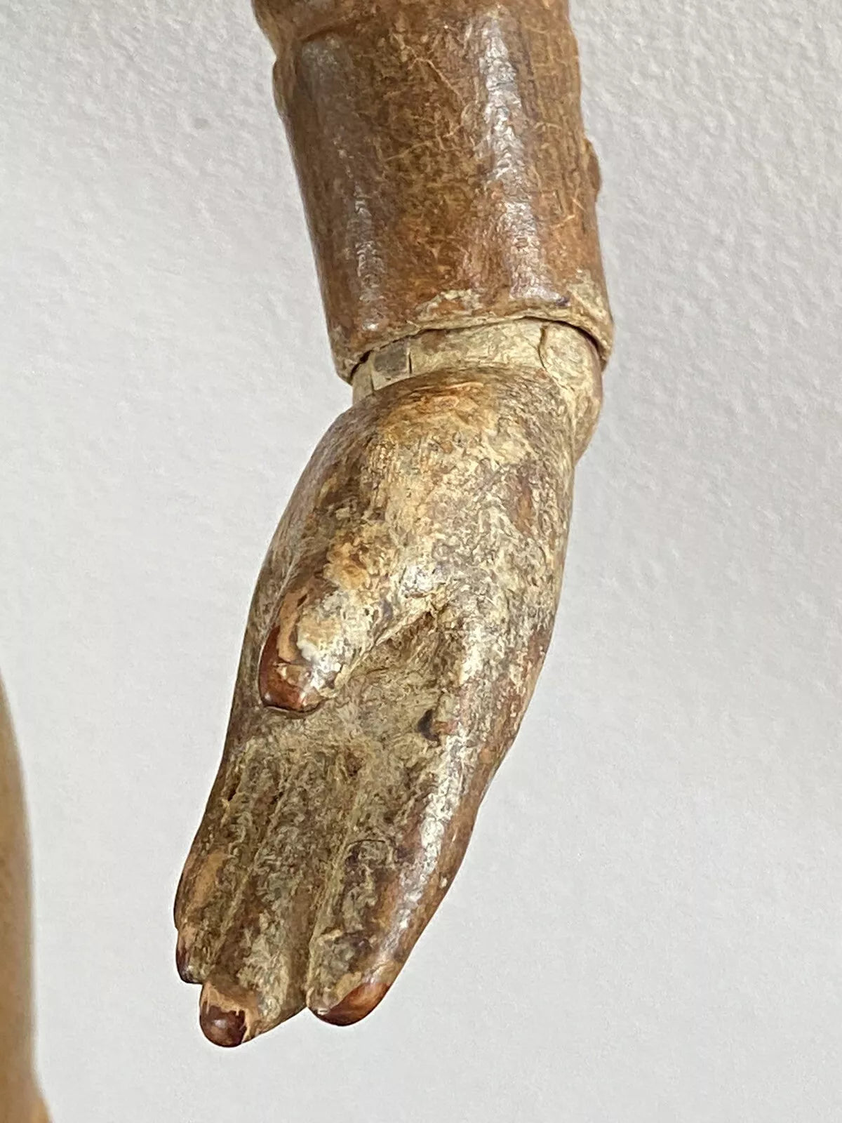 Ancien mannequin d’artiste en bois articulé