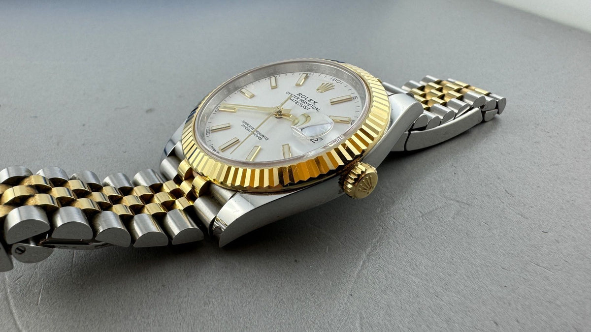 Montre de luxe Rolex Datejust 41 en or jaune et acier