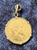 Pièce napoléon III en or montée