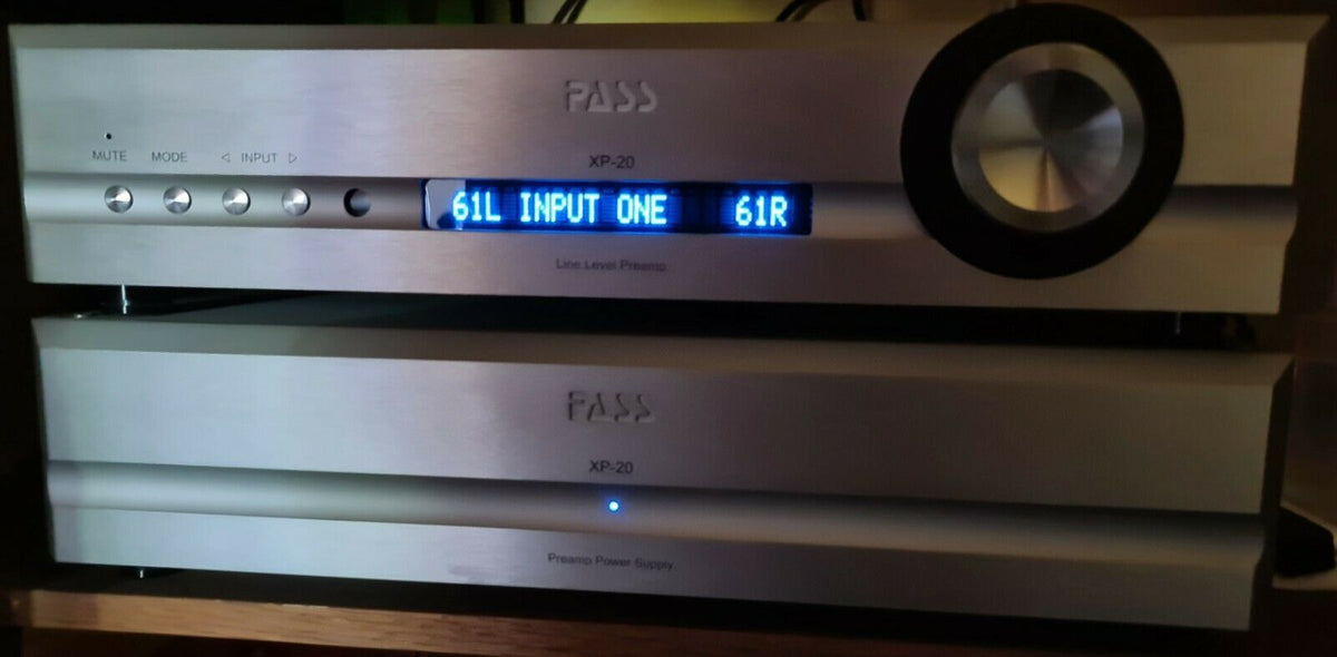 Preampli pass labs X20
