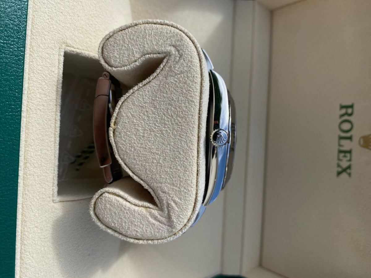 Montre de luxe Rolex Datejust 41 référence 126300 avec cadran vert prestigieux