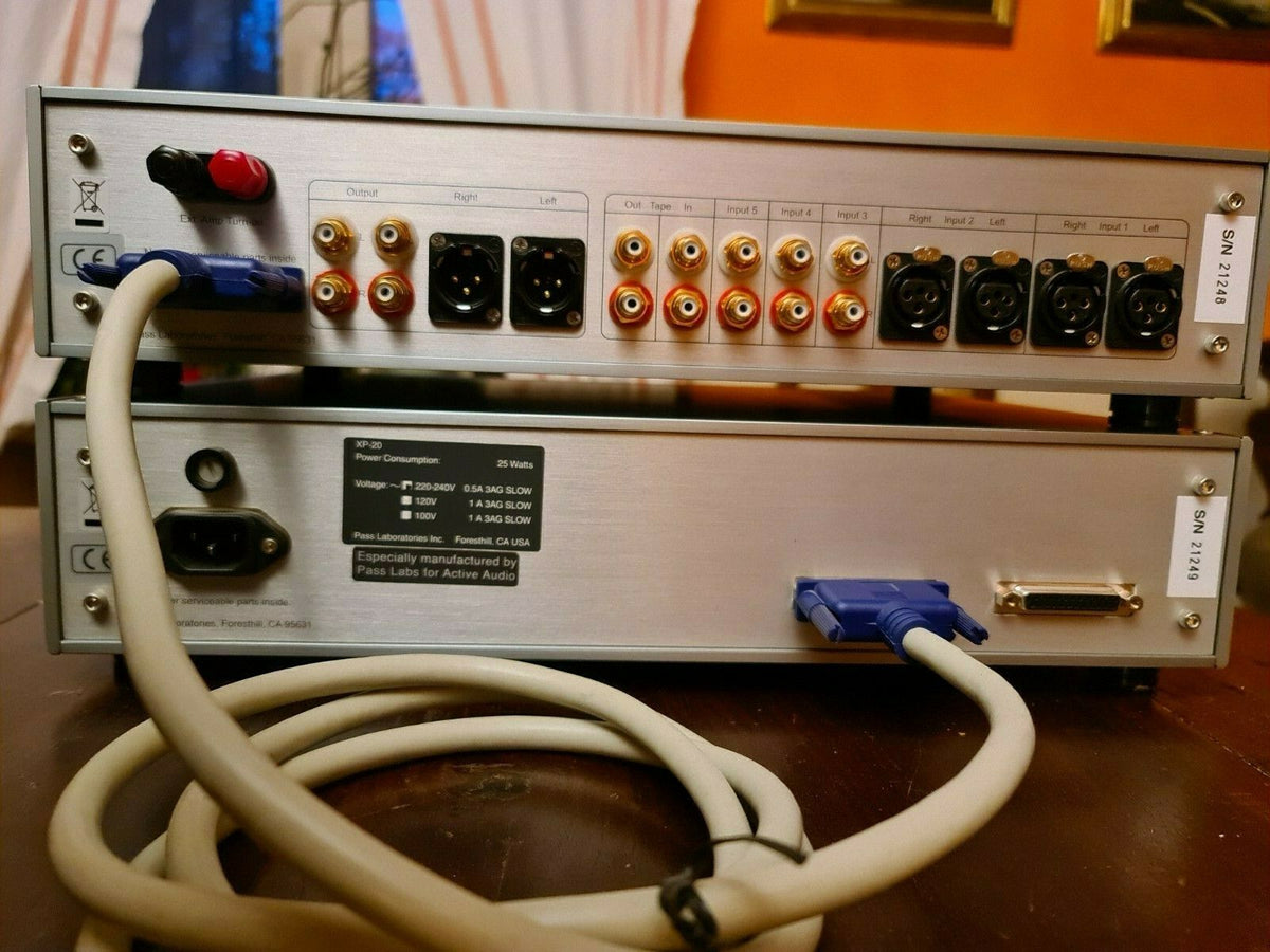 Preampli pass labs X20