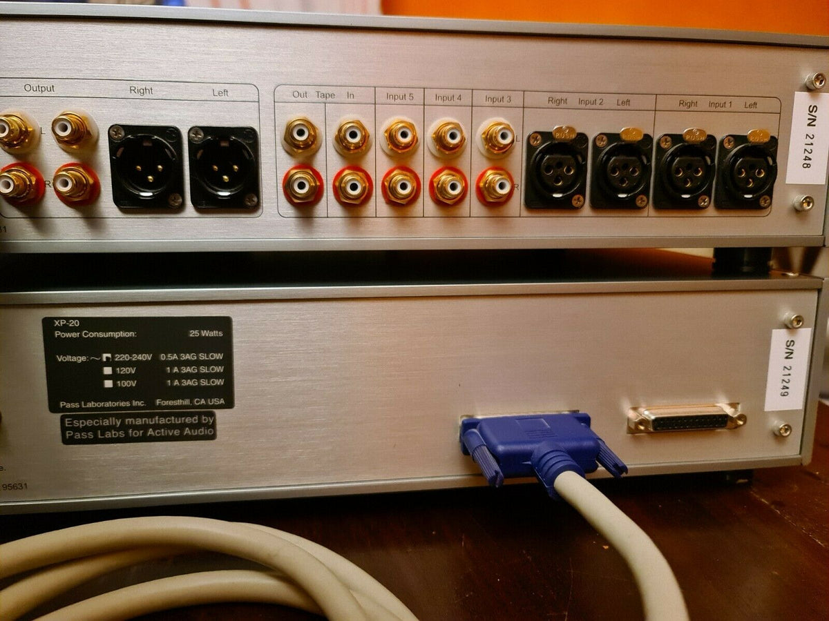 Preampli pass labs X20