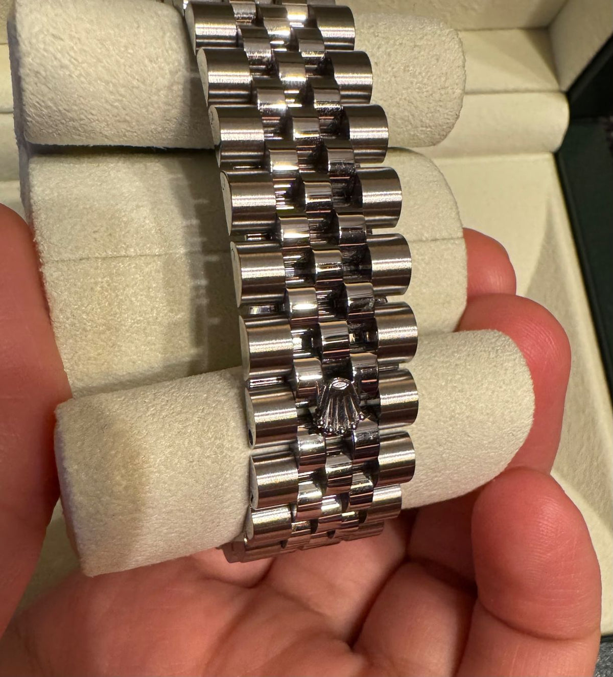 Montre Rolex Datejust 36 mm réf. 116200, cadran noir