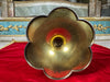 Calice en vermeil ciselé orné de cabochons de pierres de couleur - XIXe