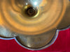 Calice en vermeil ciselé orné de cabochons de pierres de couleur - XIXe