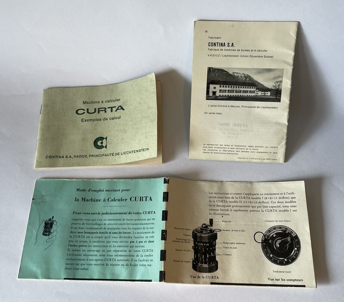 Calculatrice curta type 2