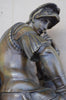 Sculpture en bronze barbedienne