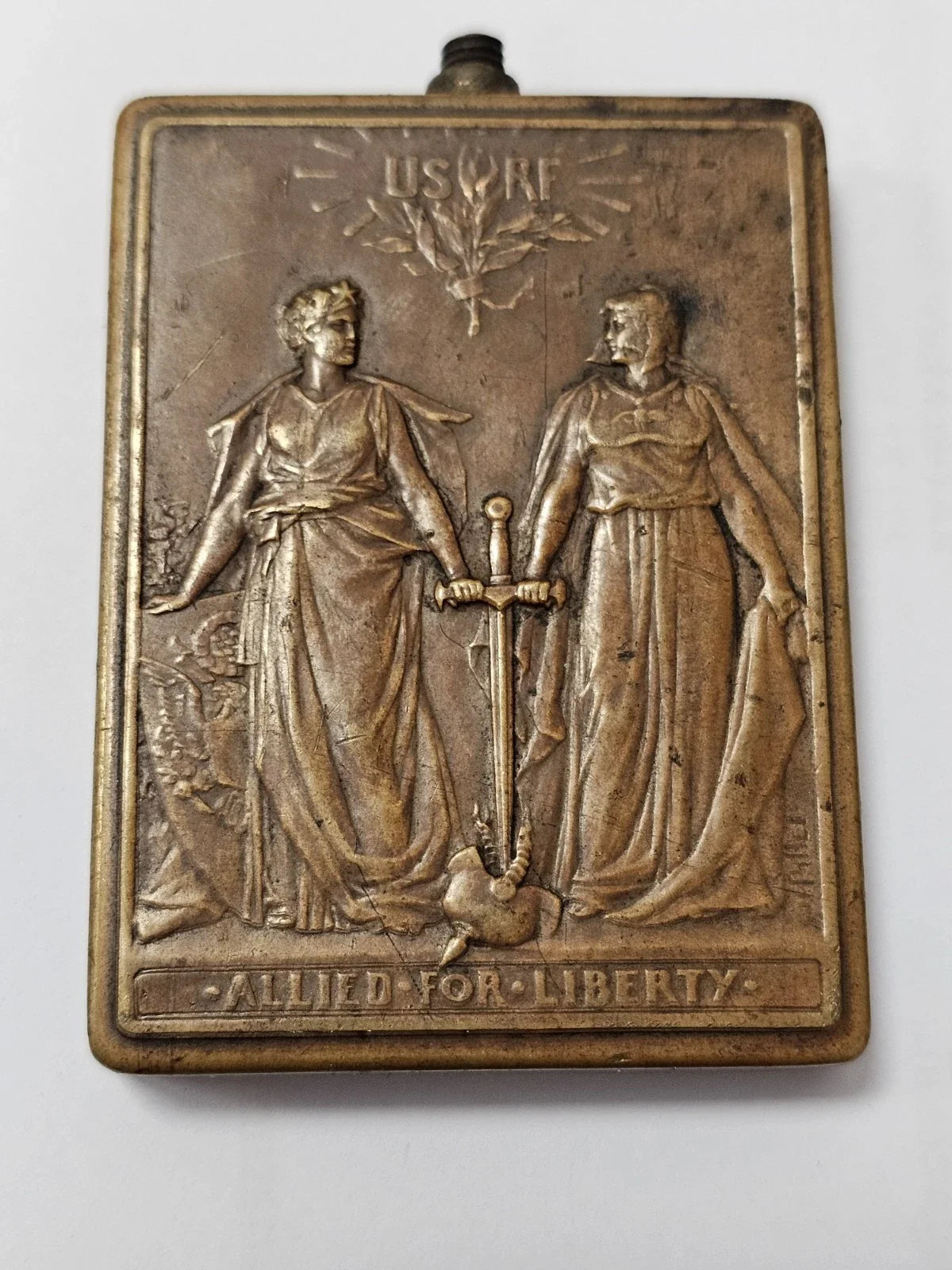 Briquet de poilu 14-18 artisanat de tranchée trench art WW1 lighter