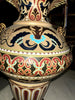 MAGNIFIQUE GRAND VASE EN GRES BYSANTIN SARREGUEMINES no 831
