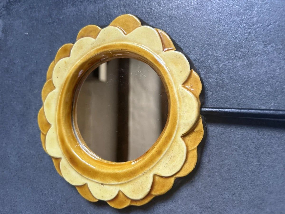 Miroir à main Mithé Espelt 1960 mithe espelt céramique 1950 1960