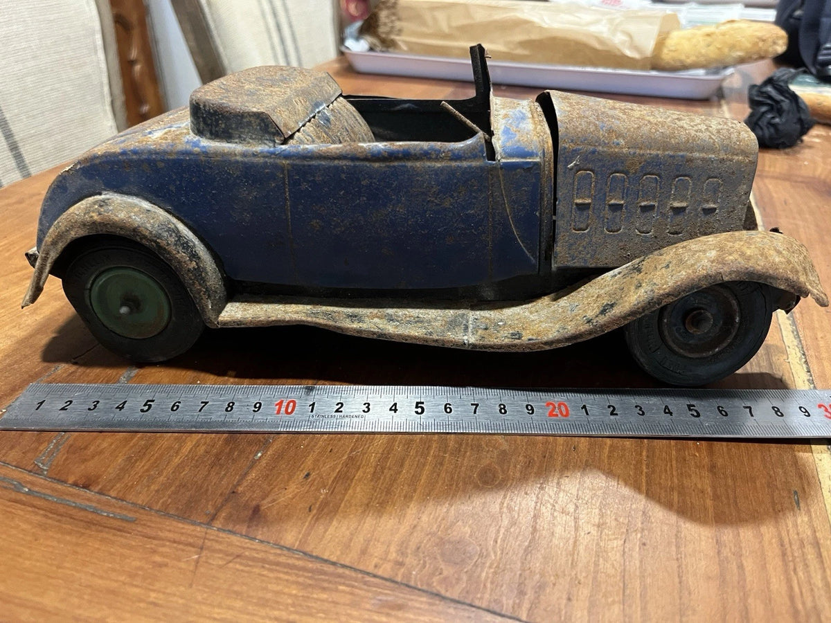 JOUET VOITURE EN TOLE AUTOMOBILE MÉCANIQUE ANDRÉ CITROËN