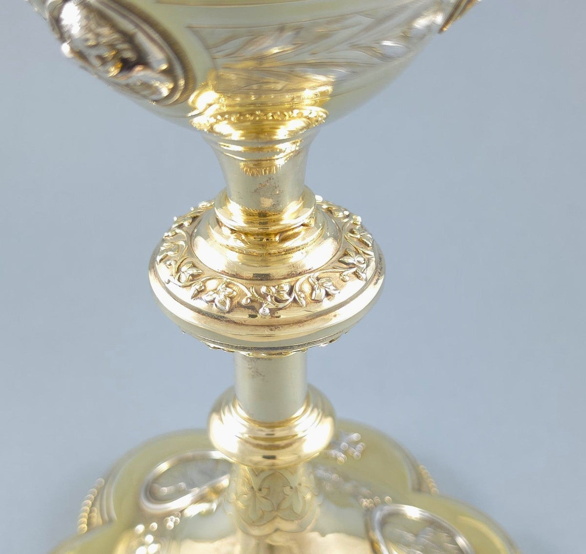Calice en vermeil Argent massif-Demarquet Frères du 19ème siècle