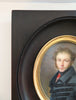 MANSION (1785-1840). Rare et belle MINIATURE signée et datée 1820.