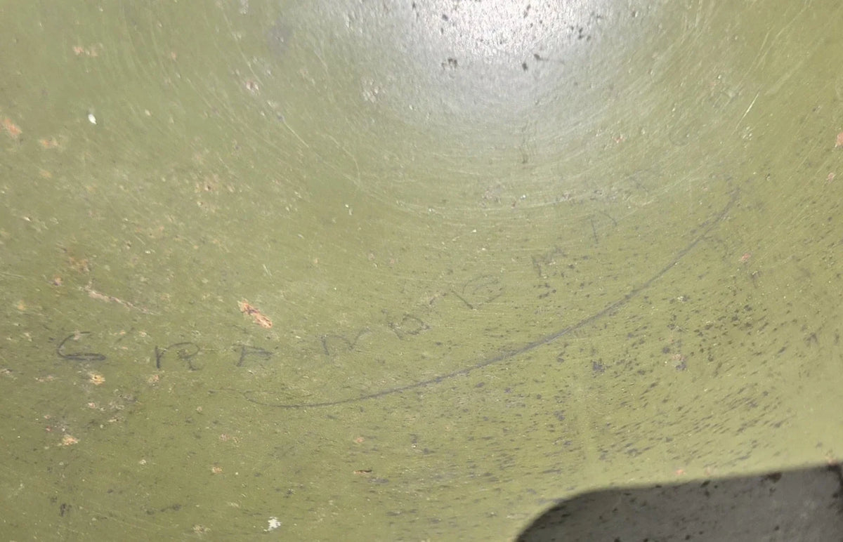Casque US M1 ww2 de sergent à pattes fixes
