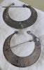 Ancienne paire de fibules berbère argent massif poinçons