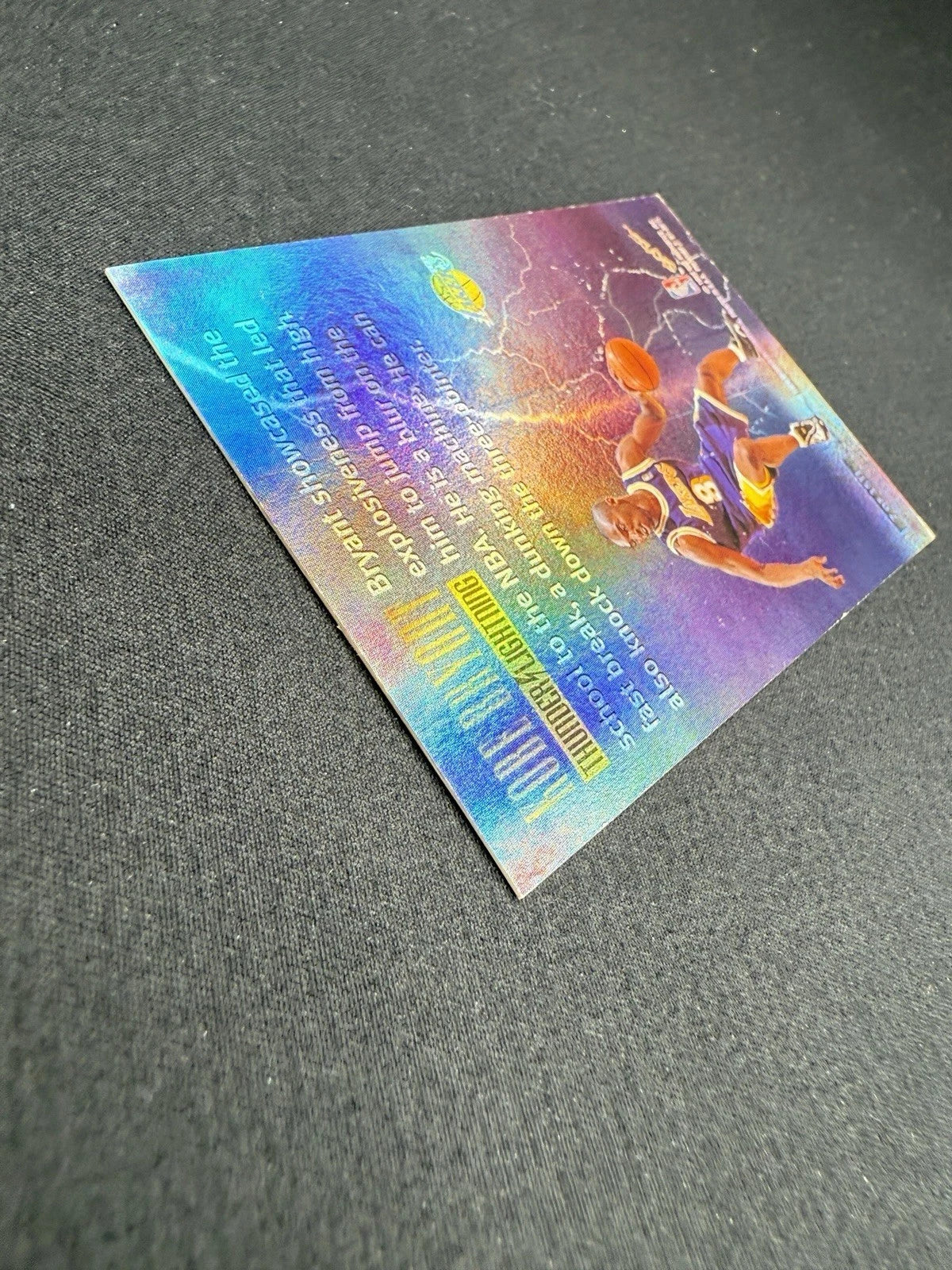 Skybox kobe bryant 1997 « thunder & lightning » premium 2ème année rc 7  15