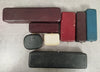 Lot de 8 boites ecrin rangement bijoux montres bijouterie joaillerie velour e44