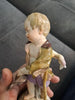 Ancien Sujet Sculpture Ange Statue Porcelaine Meissen Germany 18ème 19ème