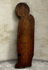 Tableau Ancien Portrait Vierge Marie en Prière Peinture Religieuse Icône  Bois