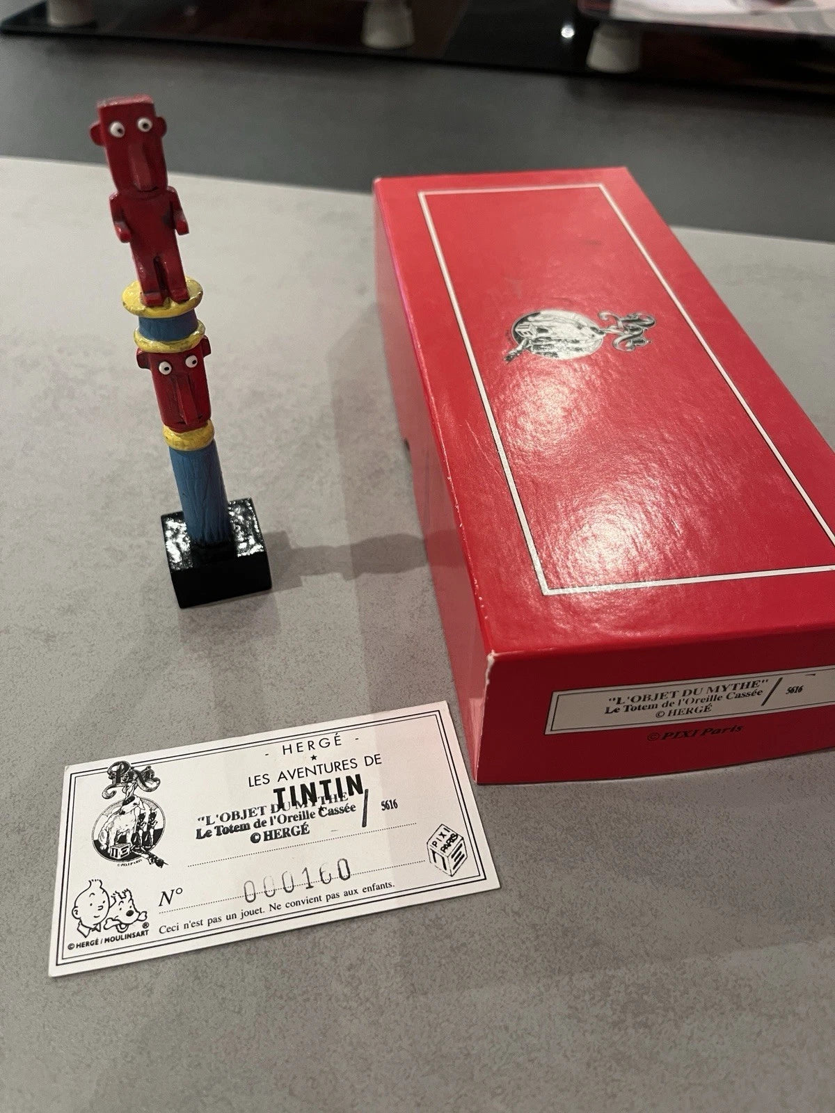 Pixi tintin Objet Du Mythe Le Totem