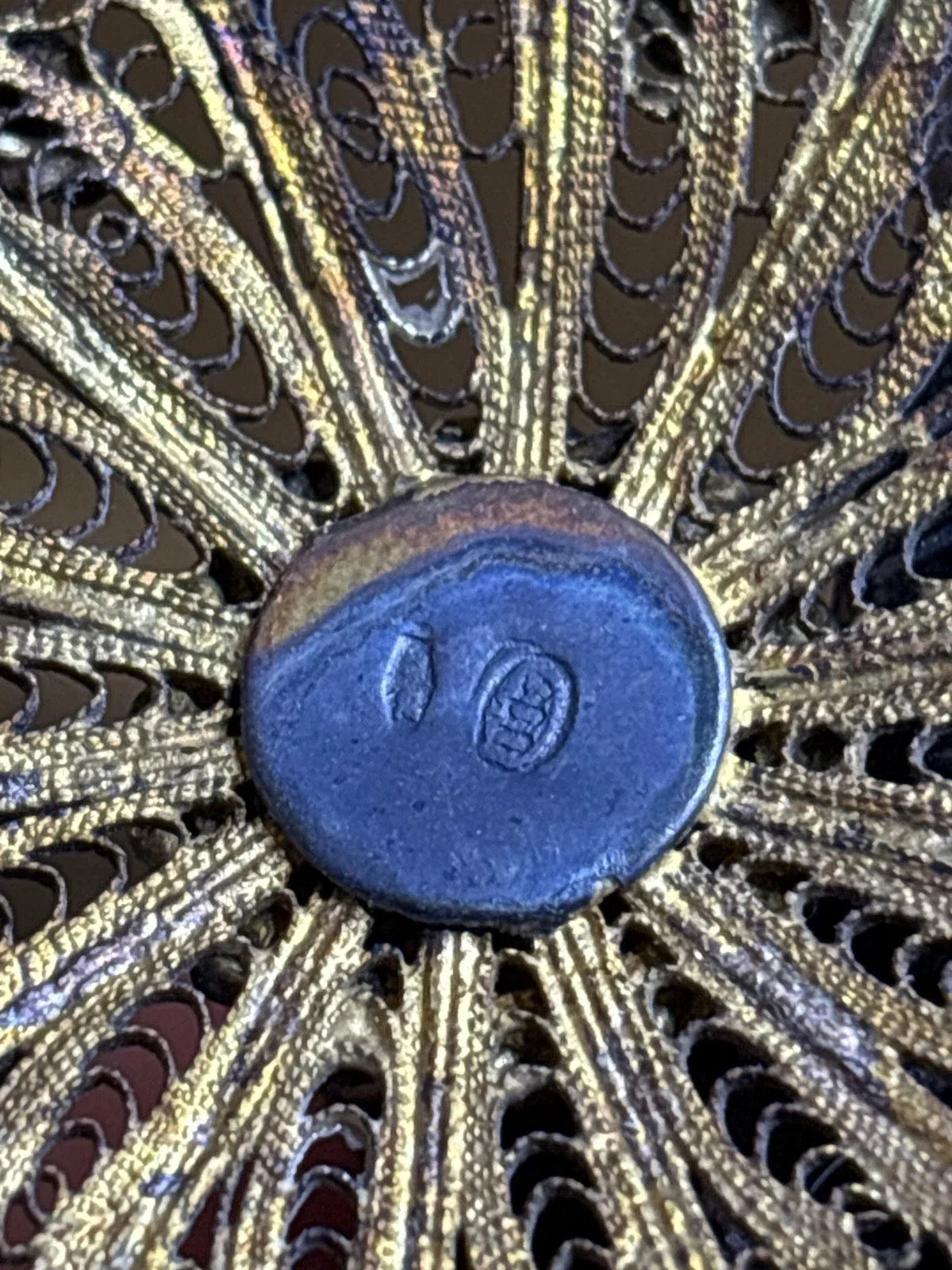 Rarissime monstrance reliquaire de Saint Jean Baptiste en forme d'ostensoir